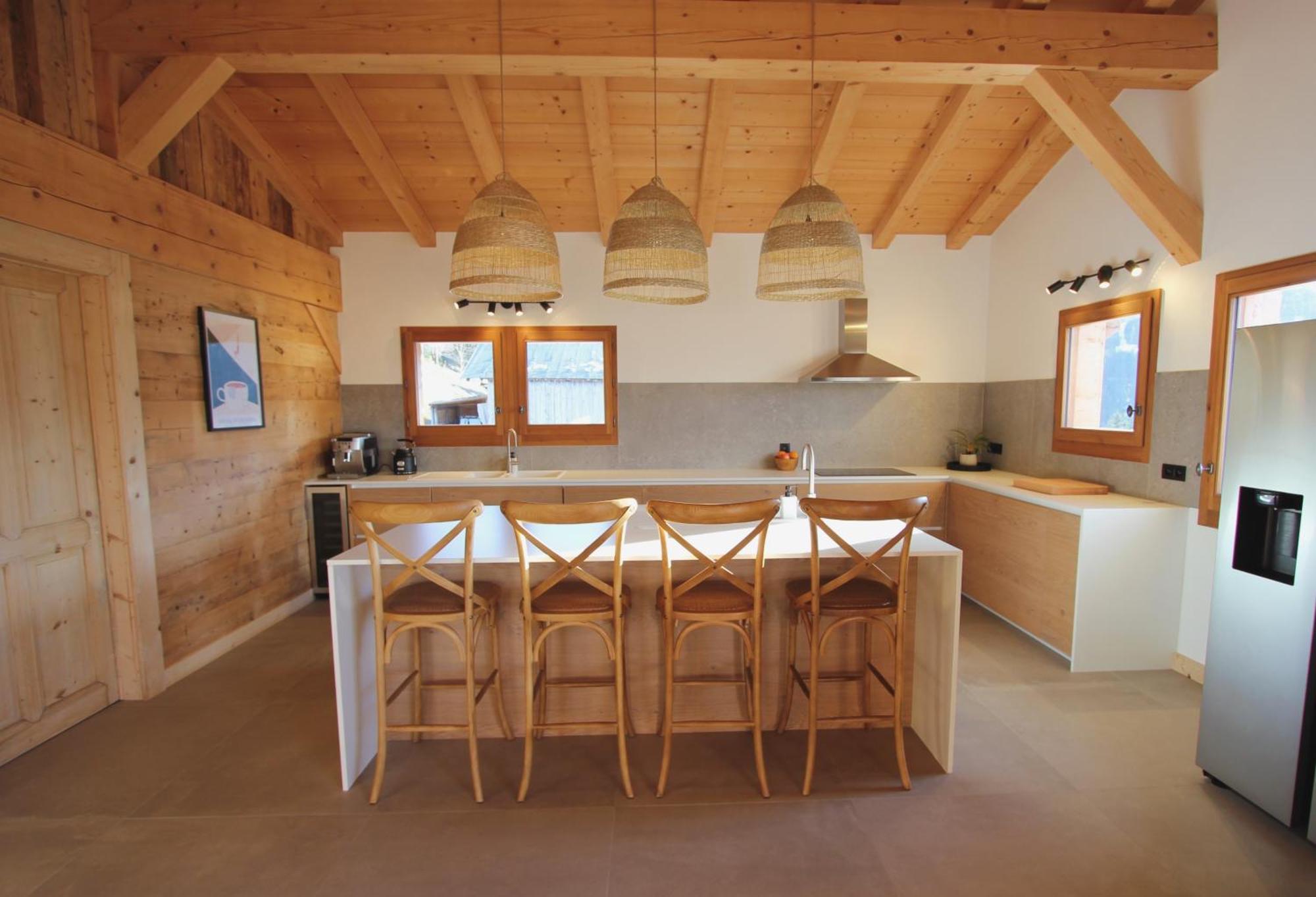 Chez Nonna - Charmant Demi-Chalet A La Montagne Нотр-Дам-де-Белькомб Экстерьер фото